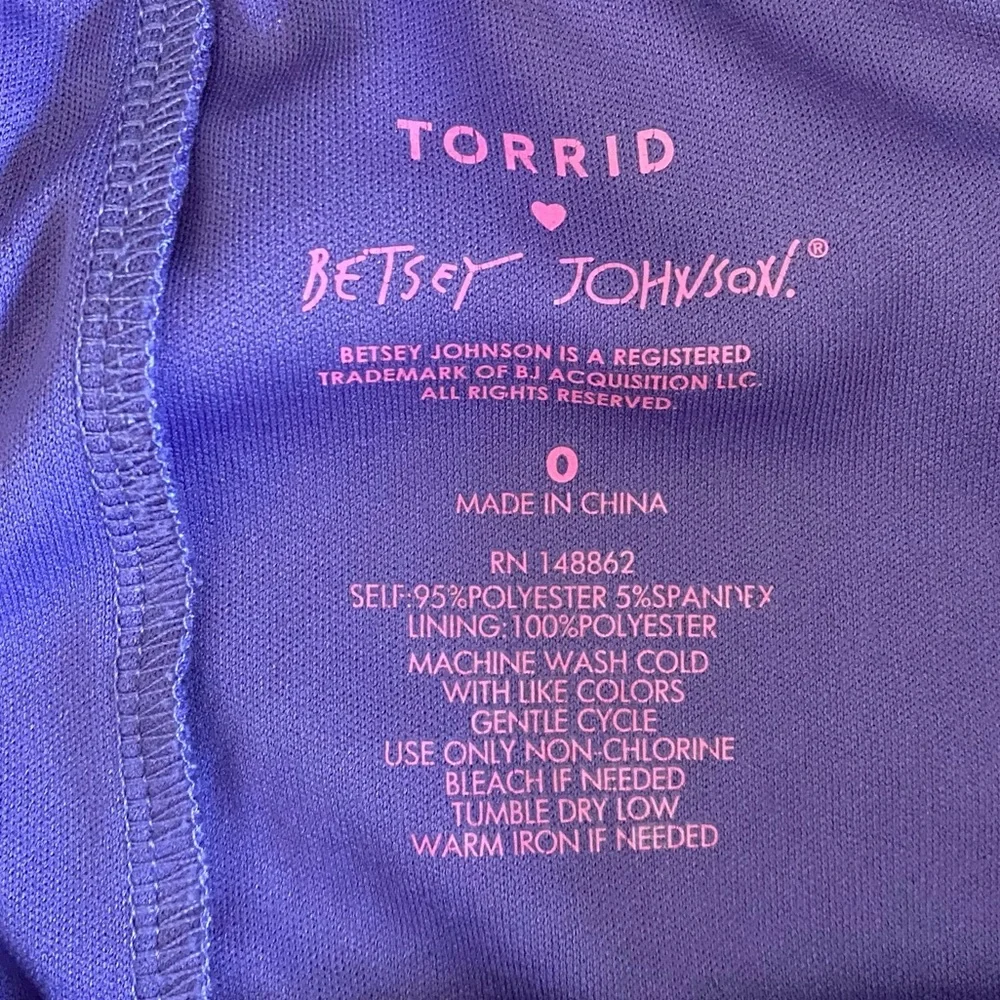 Torrid Purple Graphic Pencil Skirt - Picture 4 of 5